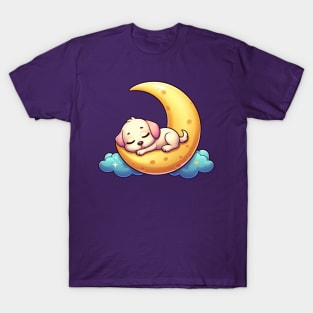 Sleep time for little puppy dog T-Shirt